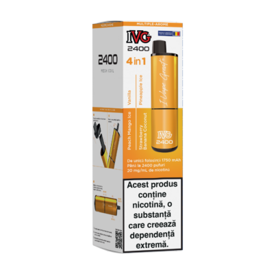 IVG 2400 Ediție 4 în 1 multi aromă exotic edition