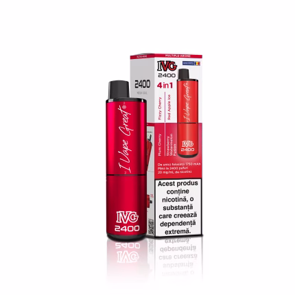 IVG 2400 Ediție 4 în 1 multi aromă red edition