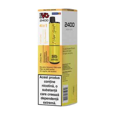 IVG 2400 Ediție 4 în 1 multi aromă summer edition
