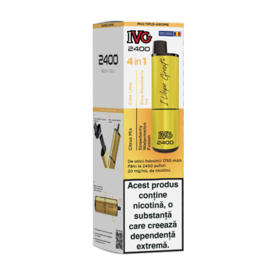IVG 2400 Ediție 4 în 1 multi aromă summer edition