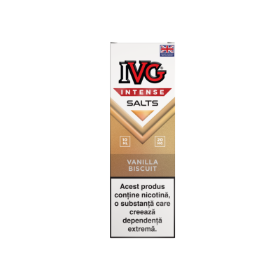 IVG Intense Salts - Vanilla Biscuit