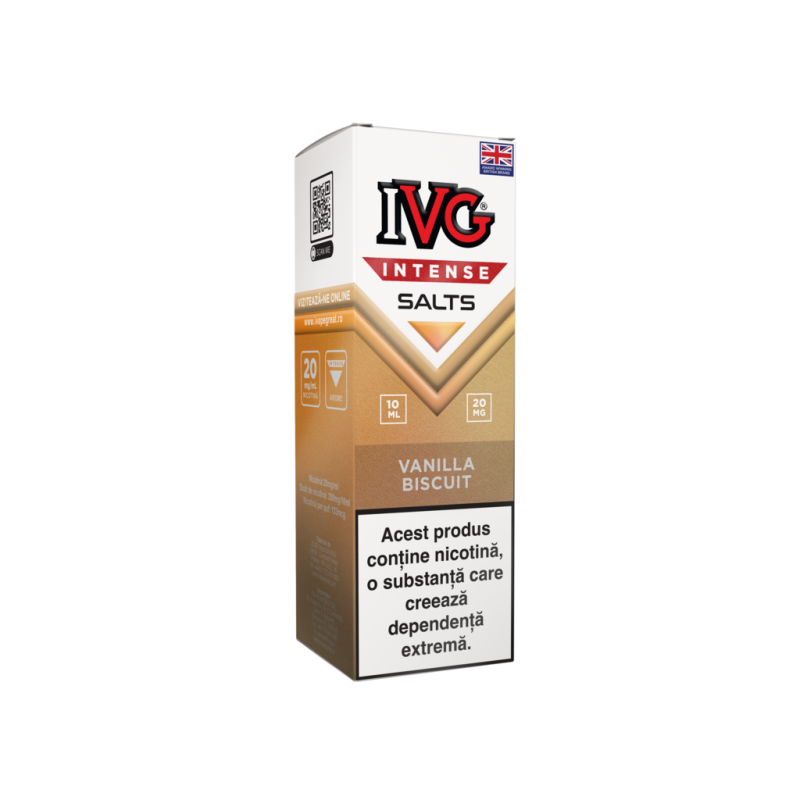 IVG Intense Salts - Vanilla Biscuit